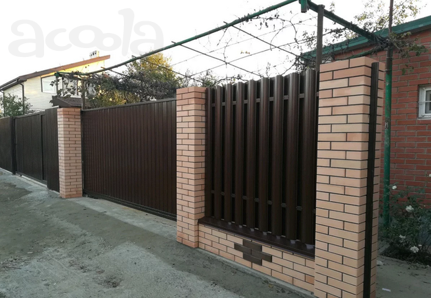Ворота, заборы ограды. Сварочные работы Краснодар